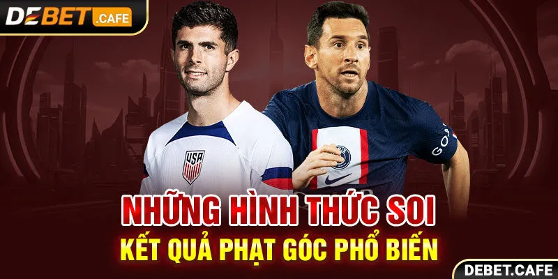 Những hình thức soi kết quả phạt góc phổ biến